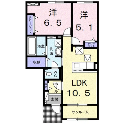 シュシュメゾンぴあのアンジュA