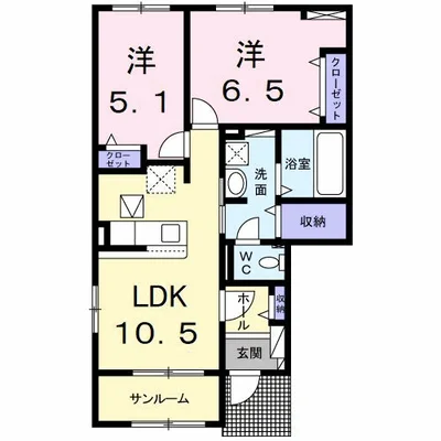 シュシュメゾンぴあのアンジュＡ