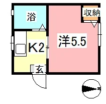 ★★サクラハイツ(※禁煙)★★【さくらマンスリー】2号線バイパスまでアクセス良好!ネット無料物件です♪