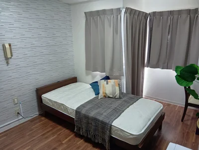 【最上階角部屋🏢JR西明石駅徒歩2分🚃】独立性抜群の静かな環境！スーパー徒歩2分の好立地マンスリー✨【M024】