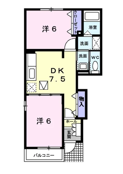 ヴィラ　アンソレイエⅢ