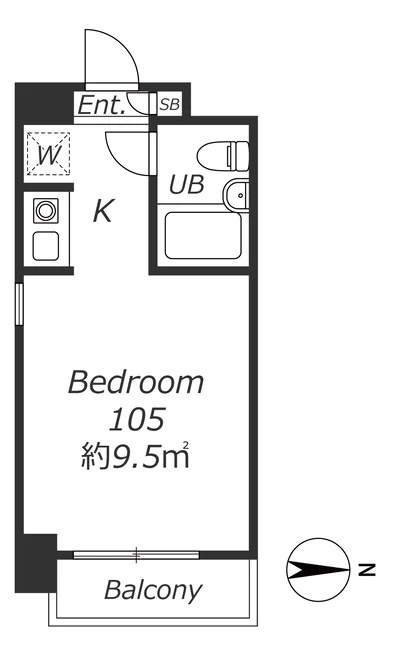 新宿まで14分!家具家電付きアパート