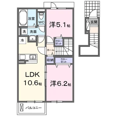 ハッピーメゾンⅧ　Ｃ