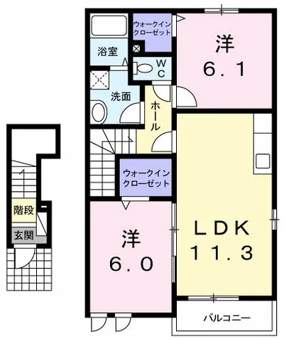ＦＬＯＲ　野市　Ｂ