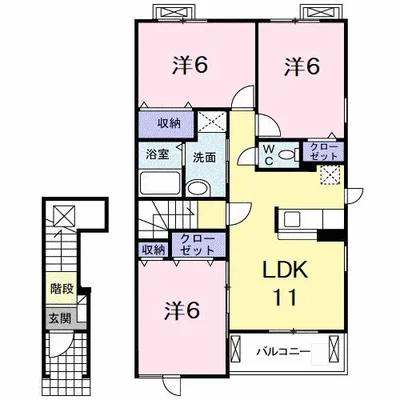 プラシード本浦　Ｃ