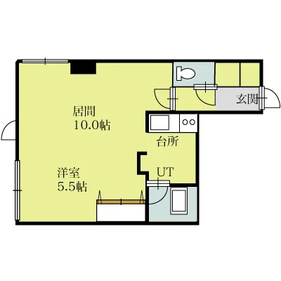 【地下鉄「大通」駅徒歩５分】 エクスフラッツ大通セカンドA