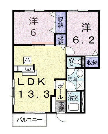 リーヴメゾン北館 A