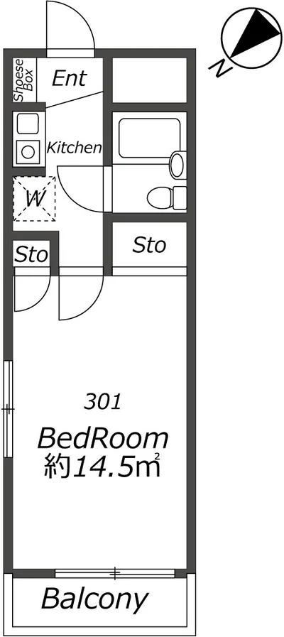 渋谷まで19分！家具家電付きアパート