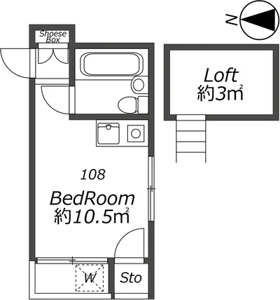 都心へのアクセス良好！家具家電付きアパートメント