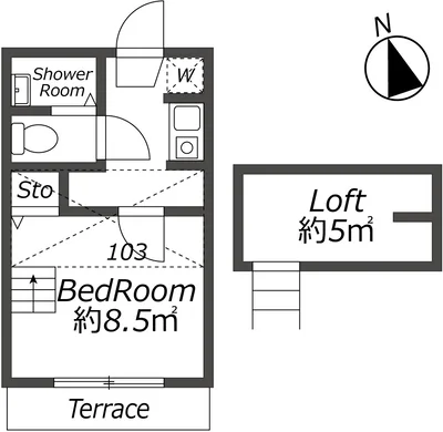 都心へのアクセス良好！家具家電付きアパートメント
