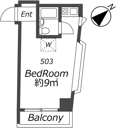 横浜まで1分！家具家電付きアパートメント