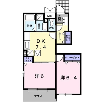 ベルシュプール　Ａ棟