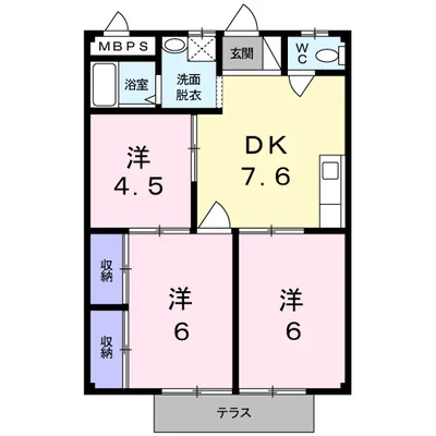 シティハイツ萩Ａ