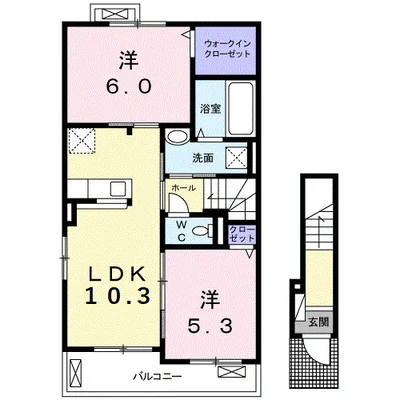 クラール東村 D