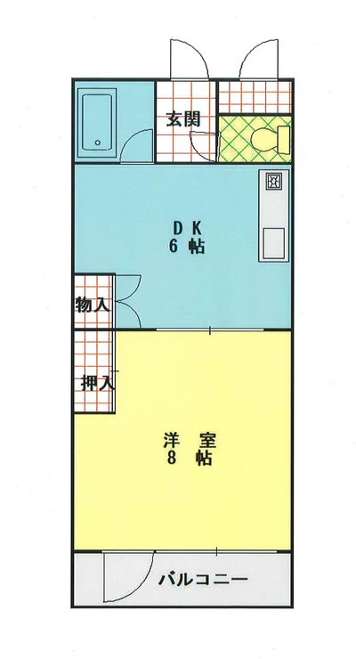 【秋田大病院すぐ🏥】IC🚗5分|家具家電+Wi-Fi付✨1DK✨すむだす稲穂Ⅱ