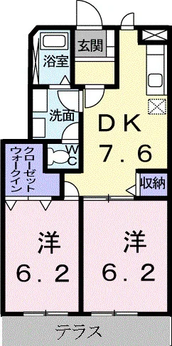 コスモハイツ　Ｂ