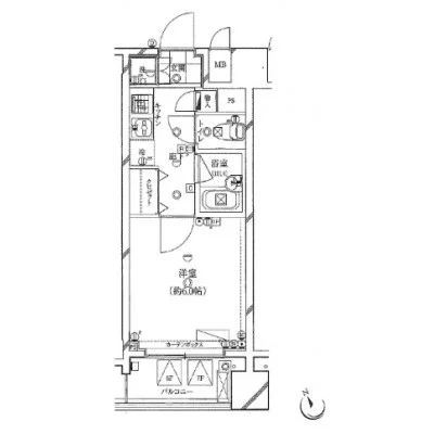 築地駅徒歩2分⭐︎【複数駅利用可能！】⭐︎エール銀座ガリシア