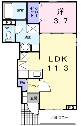 プリムローズ・ｆ　Ｂ館