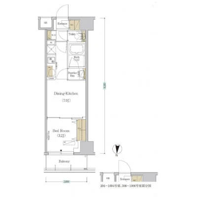 賃料最大40％OFF！【森下駅徒歩2分】エールプレミアム森下◇1DK