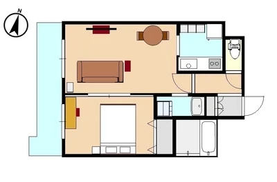 Hokudaiステイ北5条植物園西【エアコン★Wi-Fi完備】