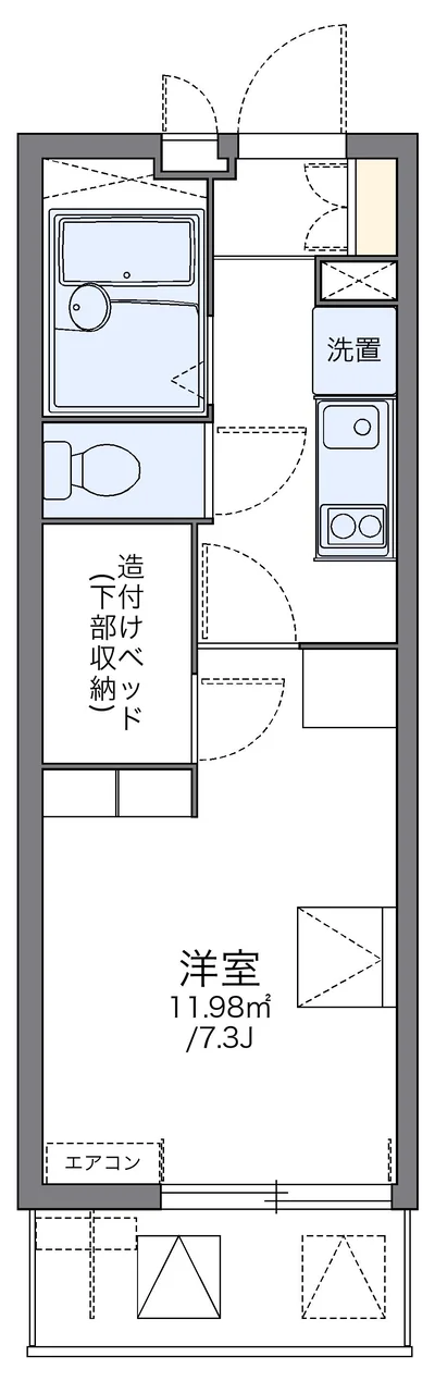 レオパレスディアコートF
