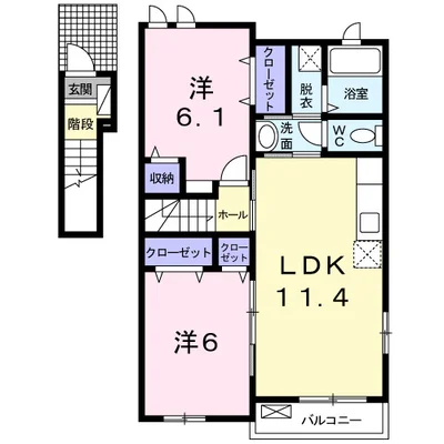 レジデンス ヒヨリ A