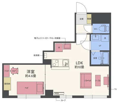 【北１8条駅歩1分・Wi-Fi無料・エアコン付き・１Fｽｰﾊﾟｰ、大学、病院近く】N･北18条ﾚｼﾞﾃﾞﾝｽ