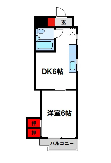 トーマンスリー北九州市小倉北区浅野☆小倉駅まで徒歩6分（北九州市小倉北区浅野２丁目）