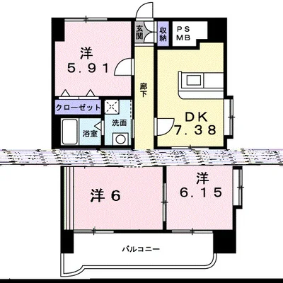 パ-ムヒルズマンション