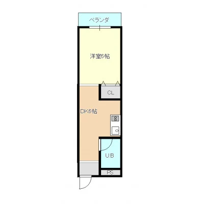 「京阪枚方市駅」徒歩6分｜ゆったり1DK