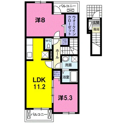 ピースヴィラ袋原南Ⅰ