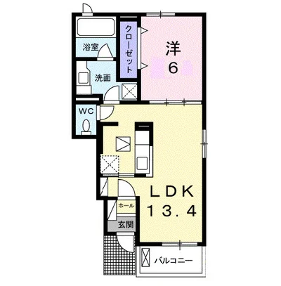 ポート　レーゼ木太Ｂ