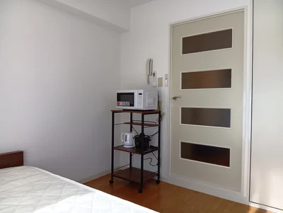 🌈賃料半額🌈滞在費を抑えたい方に！最上階角部屋（※EV無5階）眺望✨室内洗濯機／地下鉄上沢6分＆JRも【M051】