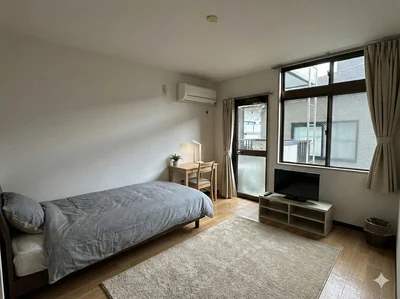 いちばんちマンスリー草津駅前大路【駅徒歩5分以内】スーパーやコンビニも間近。生活に便利なマンスリーマンション