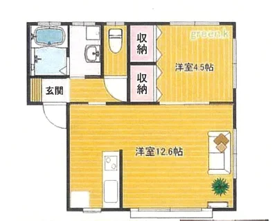 【秋田駅徒歩8分】Wi-Fi付📶家具家電完備✨出張・病院関係に◎🏙️すむだすフラワー