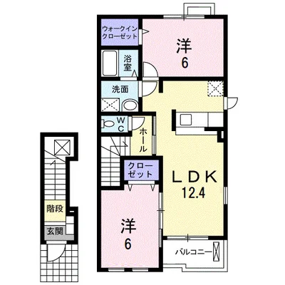 プラッツ渡里Ｂ