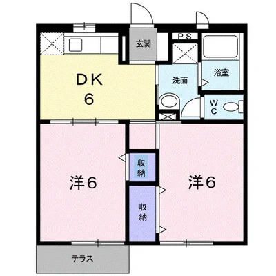 サンテラス窪　Ａ