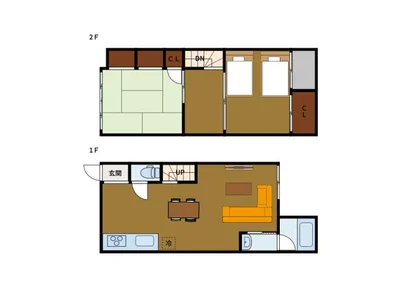 【京都駅徒歩圏内🚃】駅近×静音｜家具家電一式｜禁煙｜ファミリー歓迎｜BraTTo京都東貸家Ⅱ