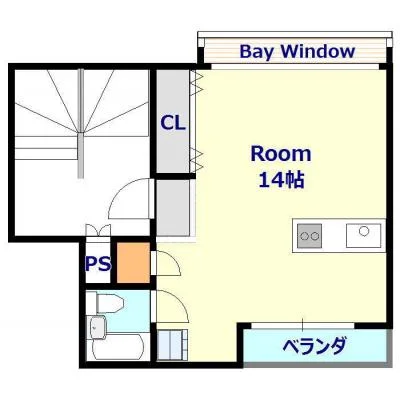 茨木インターすぐ｜室内広々13帖アリ