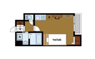 【静音×好立地 | 梅田・新大阪まで乗り換え不要 | セミダブルベッド完備 】BraTTo放出ローレル