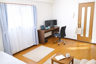 【花園駅徒歩3分🚉】Wi-Fi無料＆家具家電付✨出張・単身に最適