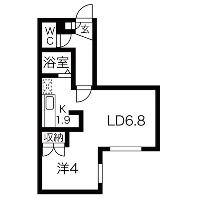 【札幌駅までJRで6分★最寄駅まで徒歩5分！！エアコン付き・WiFi無料・スマートテレビ】サンタの館2