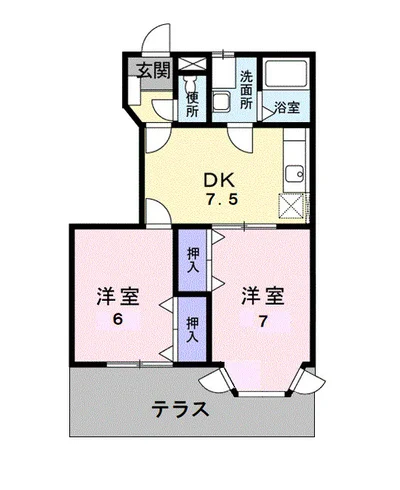 グランディール堀越　ⅡＢ