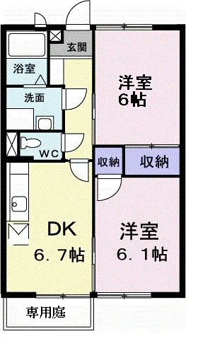 ニューハイツ前田　Ｂ