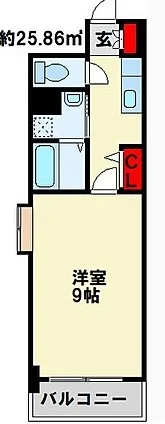 トーマンスリー北九州市小倉北区鍛冶町★ﾈｯﾄ無料★駅近★（北九州市小倉北区鍛冶町１丁目）