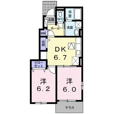 メゾン　ド　アダージョ　Ｄ