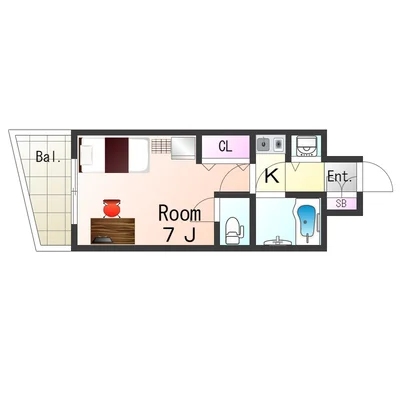 Sステイ神戸元町駅前I【禁煙ルーム】