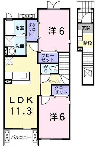 カーサエレガンテ　Ｃ