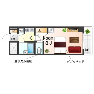 Sステイ新長田駅前【インターネットWi-Fi有料・禁煙ルーム】