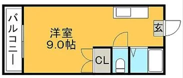 トーマンスリー久留米市野中町★敷地内駐車場有り(有料)★（久留米市野中町）